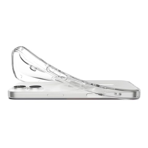Etui Spigen Liquid Crystal MagSafe na iPhone 17- przezroczysto-białe