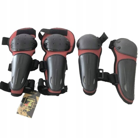 Komplet zbroi ochronnej dla dzieci 5-13 lat na motor rower rolki hulajnogę