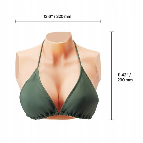 REALISTYCZNE SILIKONOWE Sztuczne Piersi, Biust, Cycki, Crossdresser, Rozm E