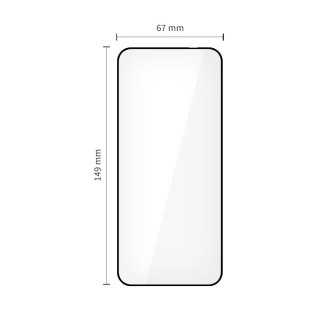 SZKŁO HARTOWANE TECH-PROTECT GLASS FIT+ 2-PACK MOTOROLA EDGE 50 NEO / 60 NEO BLACK