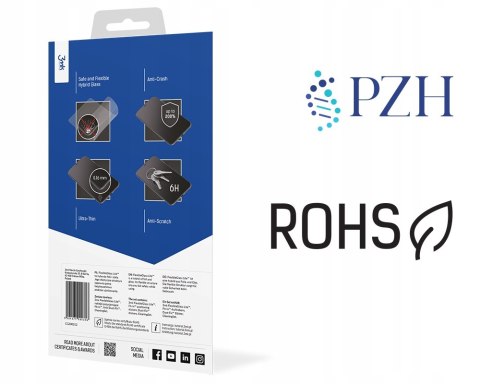 Szkło hybrydowe 0,16mm 3MK do Kruger&Matz DRIVE 10 1 szt.