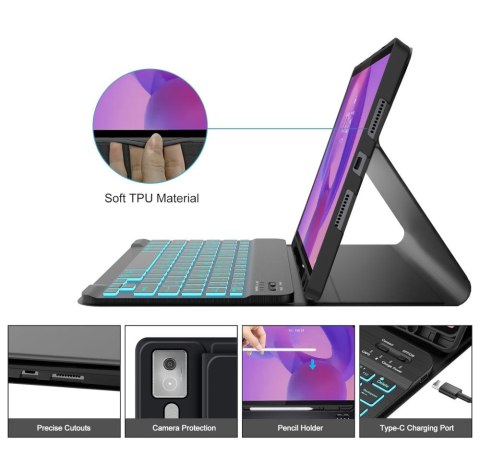 TECH-PROTECT SC PEN + KEYBOARD LENOVO IDEA TAB PRO / PRO MT 12.7 TB-373 BLACK