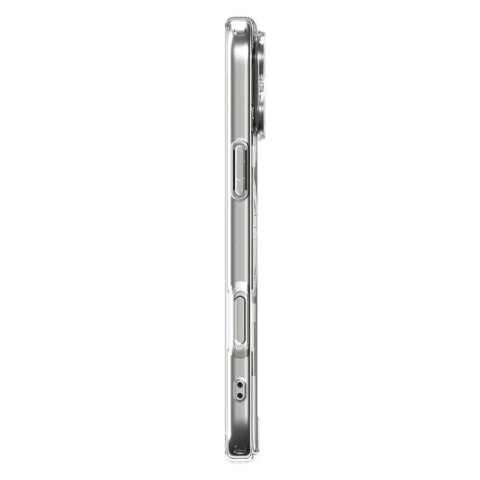 Etui Spigen Ultra Hybrid MagSafe na iPhone 17 Pro - przezroczysto-szare