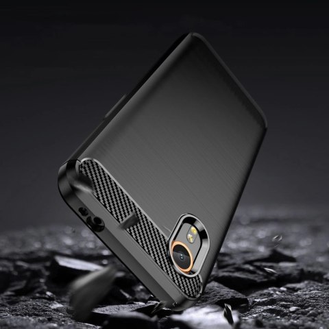 Etui Tech-Protect TPUCarbon na Samsung Galaxy XCover 7 - czarne