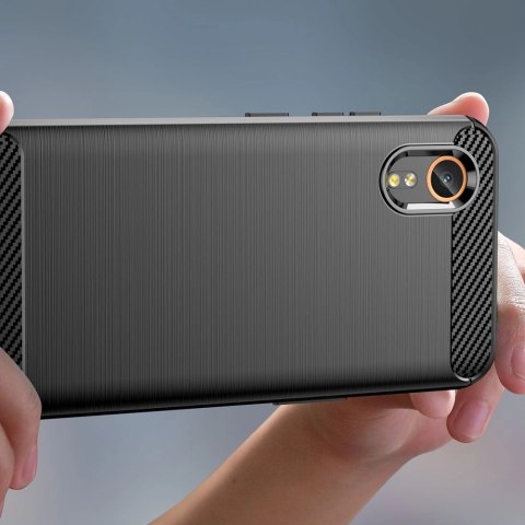 Etui Tech-Protect TPUCarbon na Samsung Galaxy XCover 7 - czarne