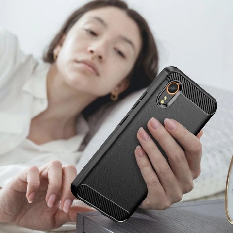 Etui Tech-Protect TPUCarbon na Samsung Galaxy XCover 7 - czarne