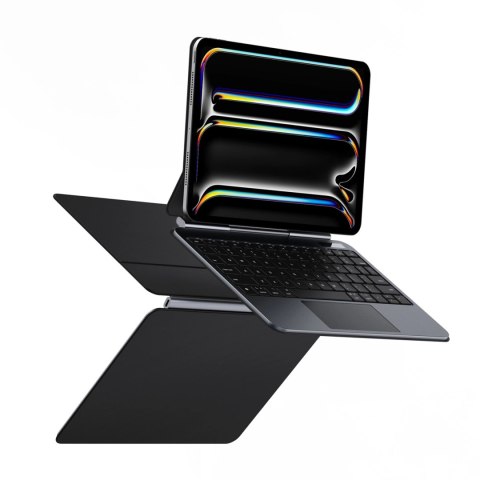Etui z klawiaturą Dux Ducis (MK series) na iPad Pro 11" (2024) - czarne
