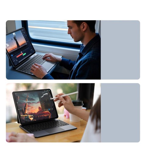 Etui z klawiaturą Dux Ducis (MK series) na iPad Pro 13" (2024) - czarne