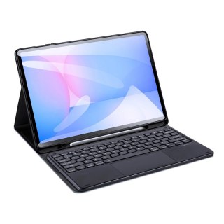 Etui z klawiaturą Dux Ducis (TK series) na Samsung Tab S10 FE+ (Plus) - czarne