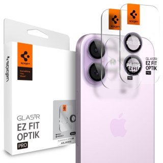 OSŁONA APARATU SPIGEN OPTIK PRO GLAS.TR "EZ FIT" CAMERA PROTECTOR 2-PACK IPHONE 16 / 16 PLUS / 17 PURPLE