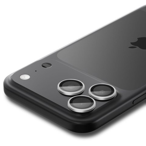 OSŁONA APARATU SPIGEN OPTIK PRO GLAS.TR "EZ FIT" CAMERA PROTECTOR 2-PACK IPHONE 16 PRO / MAX / 17 PRO / MAX SILVER