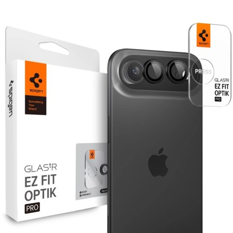 OSŁONA APARATU SPIGEN OPTIK PRO GLAS.TR "EZ FIT" CAMERA PROTECTOR 2-PACK IPHONE AIR BLACK