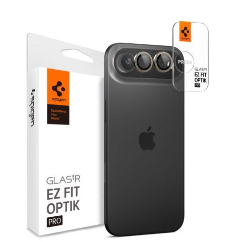 OSŁONA APARATU SPIGEN OPTIK PRO GLASS.TR "EZ"FIT CAMERA PROTECTOR 2-PACK IPHONE AIR GOLD