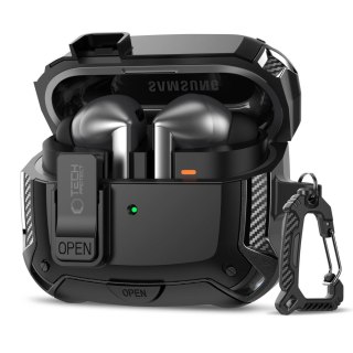 TECH-PROTECT CARBONOX MAGSAFE SAMSUNG GALAXY BUDS 3 / 3 FE / 3 PRO BLACK