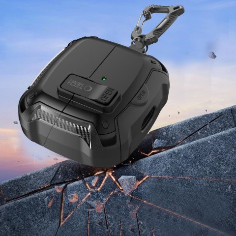 TECH-PROTECT CARBONOX MAGSAFE SAMSUNG GALAXY BUDS 3 / 3 FE / 3 PRO BLACK