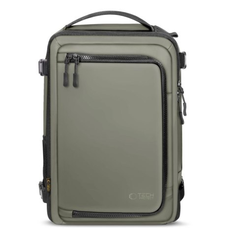TECH-PROTECT DEFENDER S50 RYANAIR & WIZZAIR TRAVEL LAPTOP CABIN BACKPACK 20L 40x20x25 OLIVE GREEN
