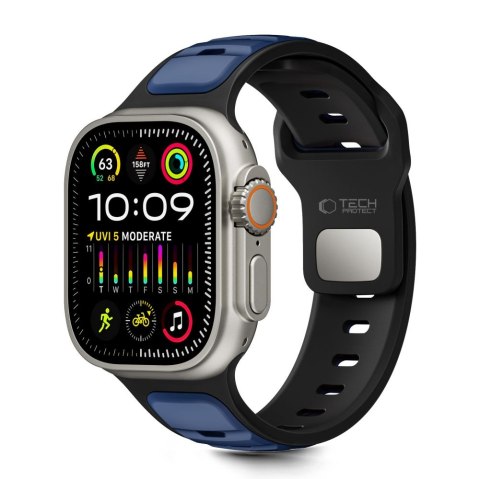 TECH-PROTECT ICONBAND LINE APPLE WATCH 8 / 9 / 10 / 11 / SE / ULTRA (44 / 45 / 46 / 49 MM) BLACK/NAVY