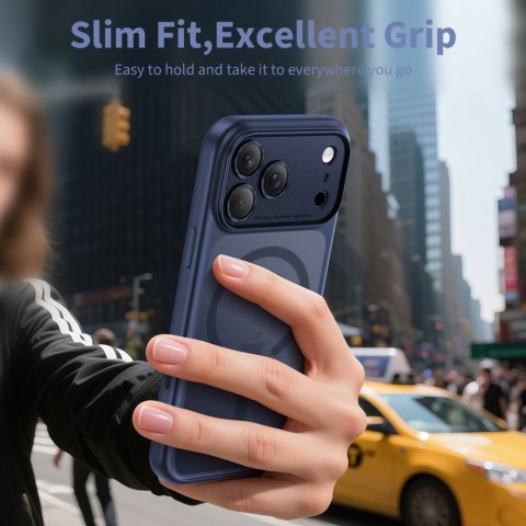 TECH-PROTECT MAGPEAK MAGSAFE CC IPHONE 17 PRO MAX MATTE DEEP BLUE