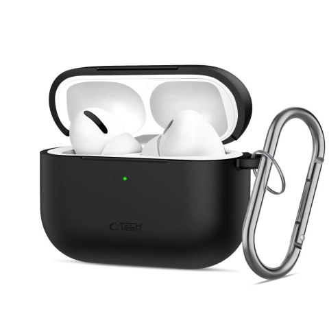 TECH-PROTECT SILICONE HOOK APPLE AIRPODS PRO 3 BLACK