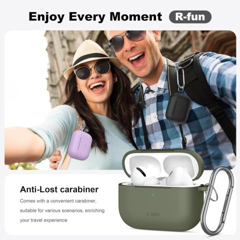 TECH-PROTECT SILICONE HOOK APPLE AIRPODS PRO 3 COSMIC ORANGE