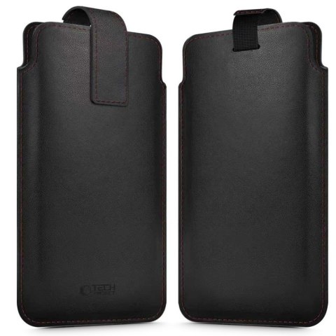 TECH-PROTECT SM65 UNIVERSAL PHONE POUCH 6.0-6.9 INCH BLACK/RED