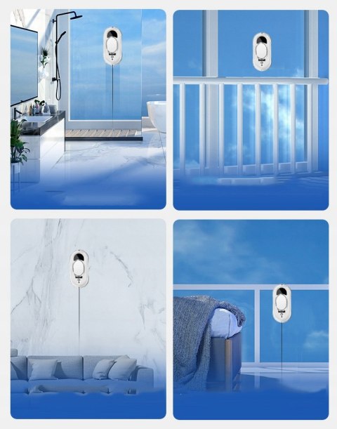 AUTOMATYCZNY ROBOT DO MYCIA OKIEN - 5600KPA, DO SZYB I LUSTER, INTELIGENTNY