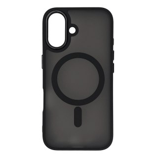Etui Fashion Case kompatybilne z MagSafe na Samsung Galaxy A17 - matowe czarne