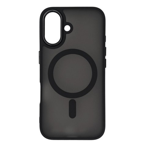 Etui Fashion Case kompatybilne z MagSafe na Samsung Galaxy A17 - matowe czarne