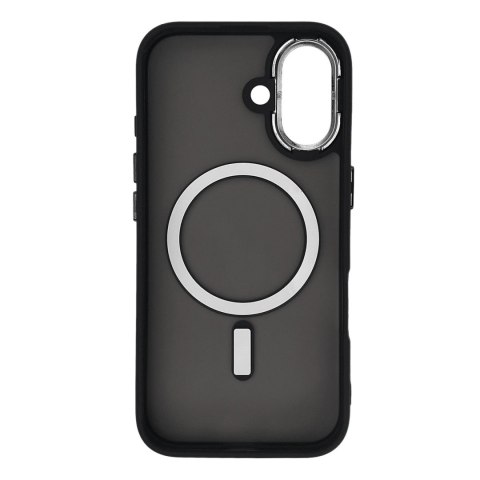 Etui Fashion Case kompatybilne z MagSafe na Samsung Galaxy A17 - matowe czarne