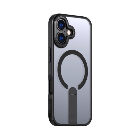 Etui Hybrid Armor X na iPhone 17 z podstawką kompatybilne z MagSafe - czarne