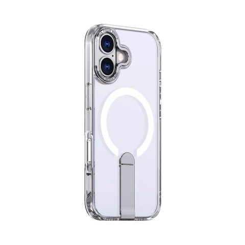 Etui Hybrid Armor X na iPhone 17 z podstawką kompatybilne z MagSafe - przezroczyste