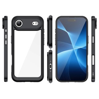 Etui Outer Space na iPhone 17 Air - czarne przezroczyste