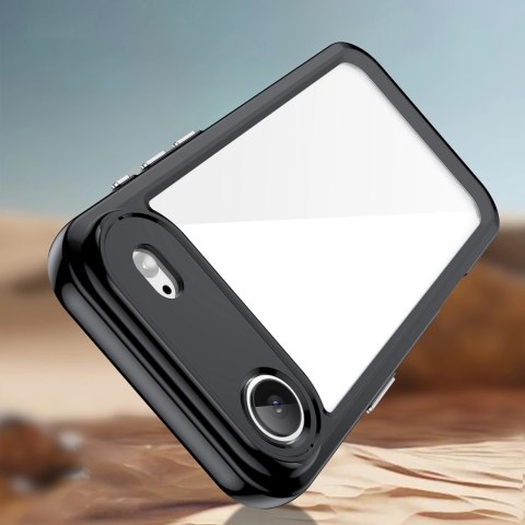 Etui Outer Space na iPhone 17 Air - czarne przezroczyste