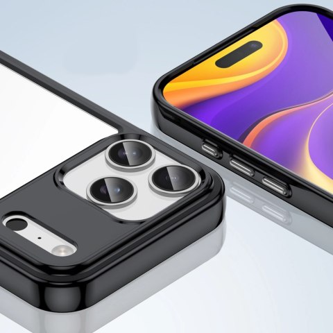Etui Outer Space na iPhone 17 Pro Max - czarne przezroczyste