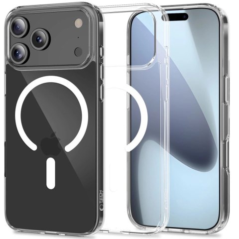 Etui Tech-Protect FlexAir Hybrid MagSafe na iPhone 17 Pro - przezroczyste