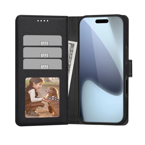 Etui Tech-Protect Wallet MagSafe na iPhone 17 Pro Max - czarny mat