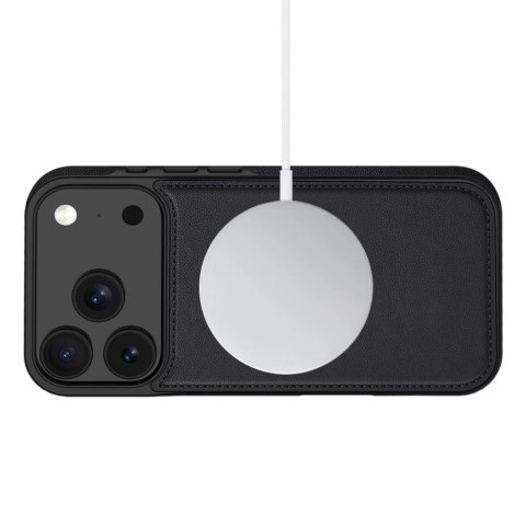 Etui Tech-Protect Wallet MagSafe na iPhone 17 Pro Max - czarny mat