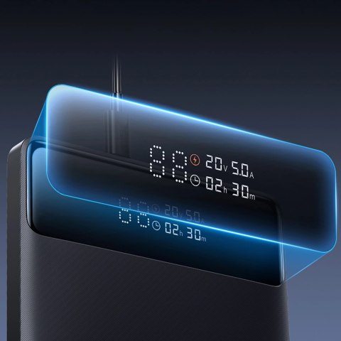 Powerbank Baseus Blade H1 20000mAh 100W z wyświetlaczem - czarny