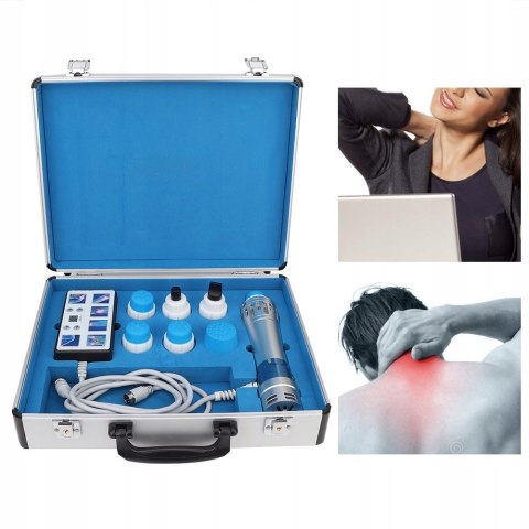 Urządzenie FALA UDERZENIOWA do Masażu, Leczenia Bólu i Rozluźnienia Mięśni