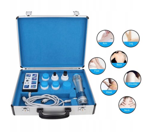 Urządzenie FALA UDERZENIOWA do Masażu, Leczenia Bólu i Rozluźnienia Mięśni