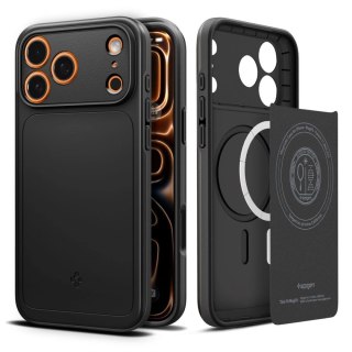 Etui Spigen Thin Fit MagSafe na iPhone 17 Pro - czarne