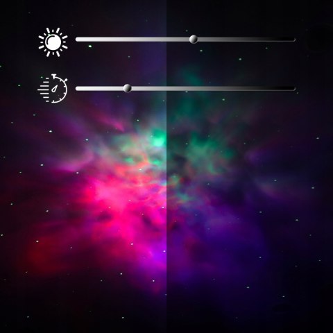 Galaktyczny Projektor Gwiazd 3D LED Planetarium Domowe Rzutnik Nieba Pilot