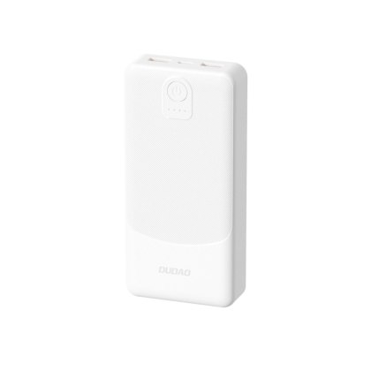 Powerbank Dudao K10 10000mAh 2.4A 2 x USB-A - biały