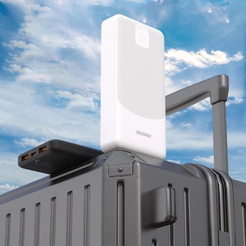 Powerbank Dudao K10 10000mAh 2.4A 2 x USB-A - biały