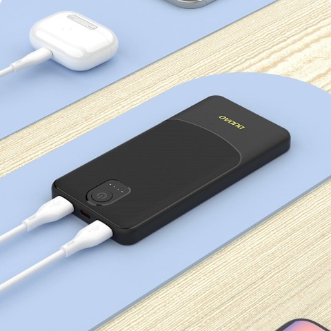 Powerbank Dudao K10 10000mAh 2.4A 2 x USB-A - biały