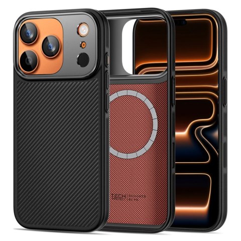 TECH-PROTECT KEVLAR ARAMID MAGSAFE IPHONE 17 PRO MAX BLACK