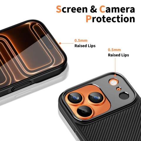 TECH-PROTECT KEVLAR ARAMID MAGSAFE IPHONE 17 PRO MAX BLACK