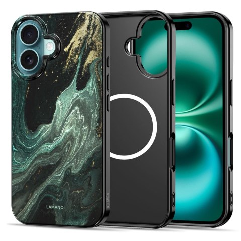 TECH-PROTECT LAMANO MAGSAFE IPHONE 16 VERDE AURA