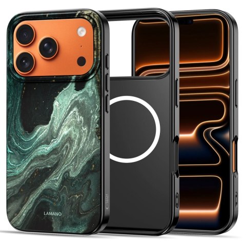 TECH-PROTECT LAMANO MAGSAFE IPHONE 17 PRO MAX VERDE AURA