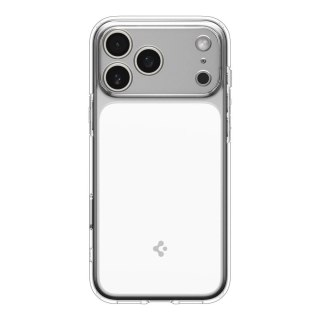 Etui Spigen Ultra Hybrid "T" MagSafe na iPhone 17 Pro Max - przezroczysto-białe